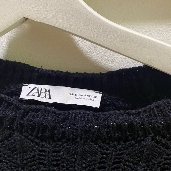 Zara summer/spring crochet sweater - Picture 2 of 3